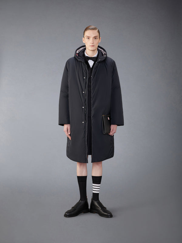 POLY TWILL TECH DOWN FILLED HOODED  JACKET - image 3