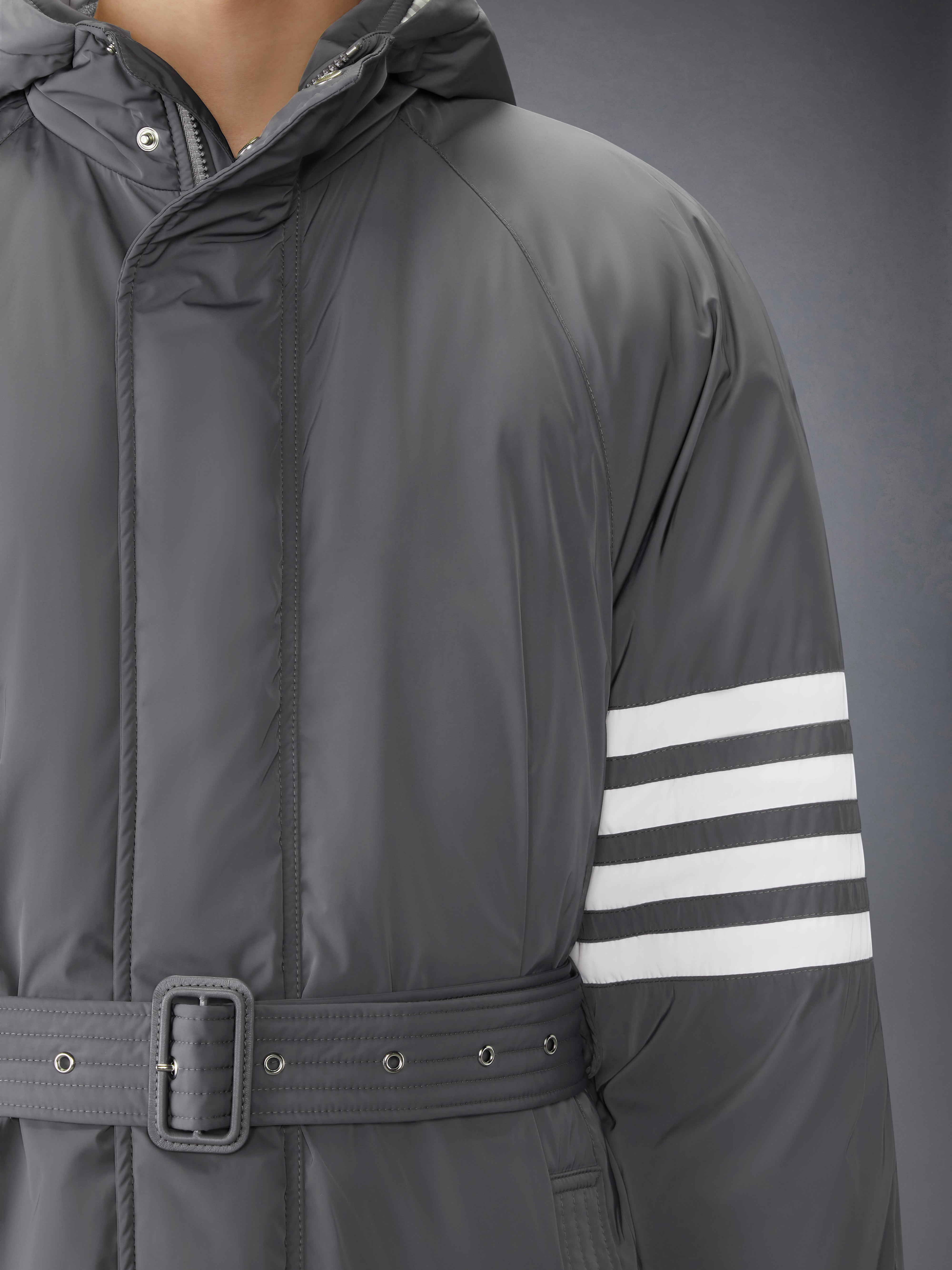 ポリツイル 4-BAR ダウンパーカー | Thom Browne