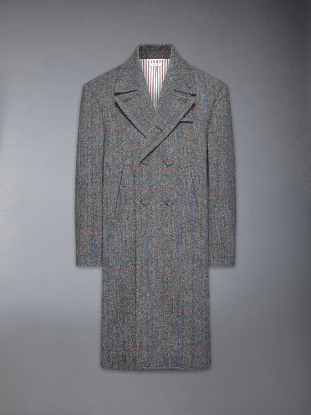 HUNTING TWEED OVERSIZED PEACOAT