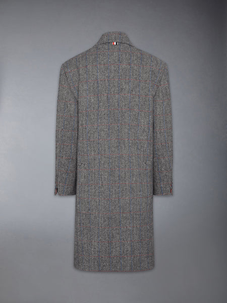 HUNTING TWEED OVERSIZED PEACOAT