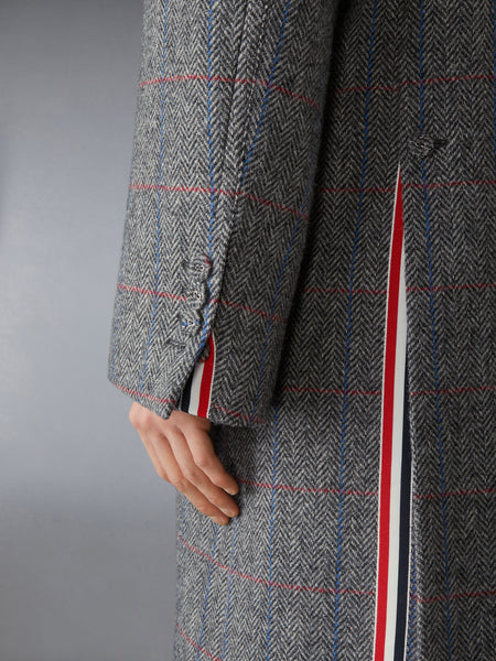 HUNTING TWEED OVERSIZED PEACOAT