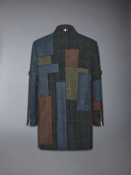 HUNTING TWEED CHESTERFIELD ARMBAND JACKET