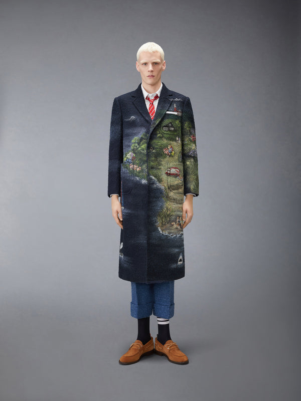BOUCLE NANTUCKET SCENIC RELAXED COAT - image 1