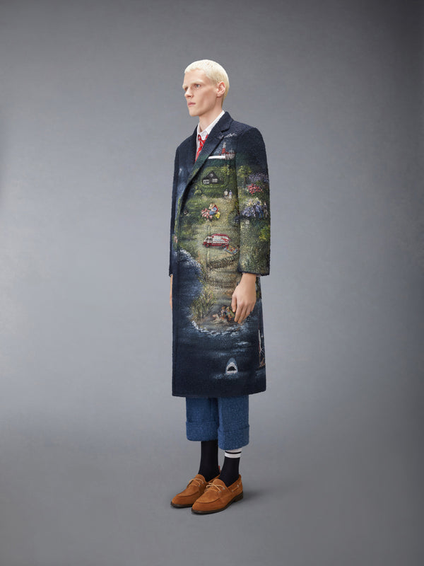 BOUCLE NANTUCKET SCENIC RELAXED COAT - image 2
