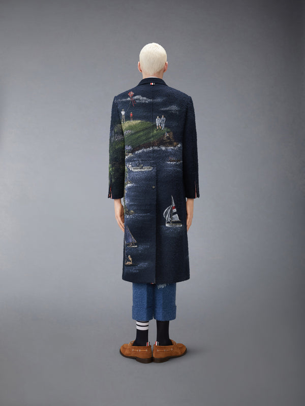 BOUCLE NANTUCKET SCENIC RELAXED COAT - image 3