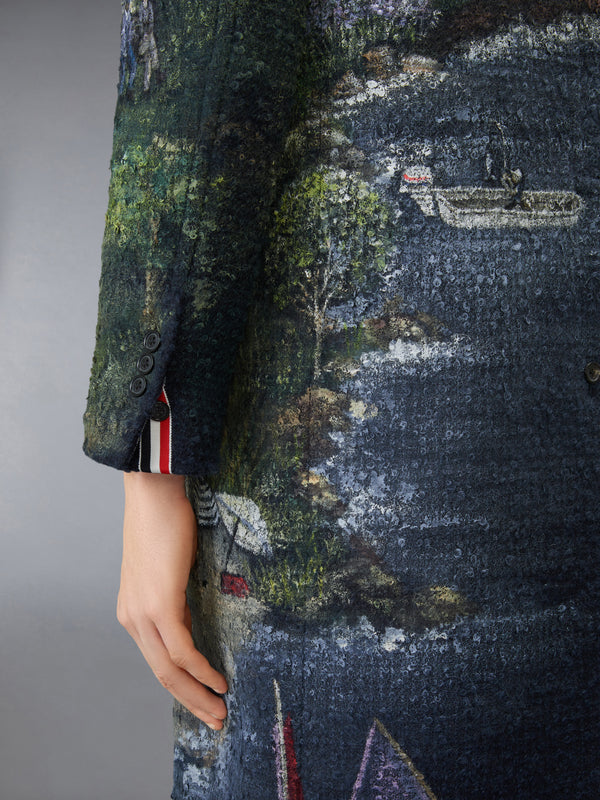 BOUCLE NANTUCKET SCENIC RELAXED COAT - image 7