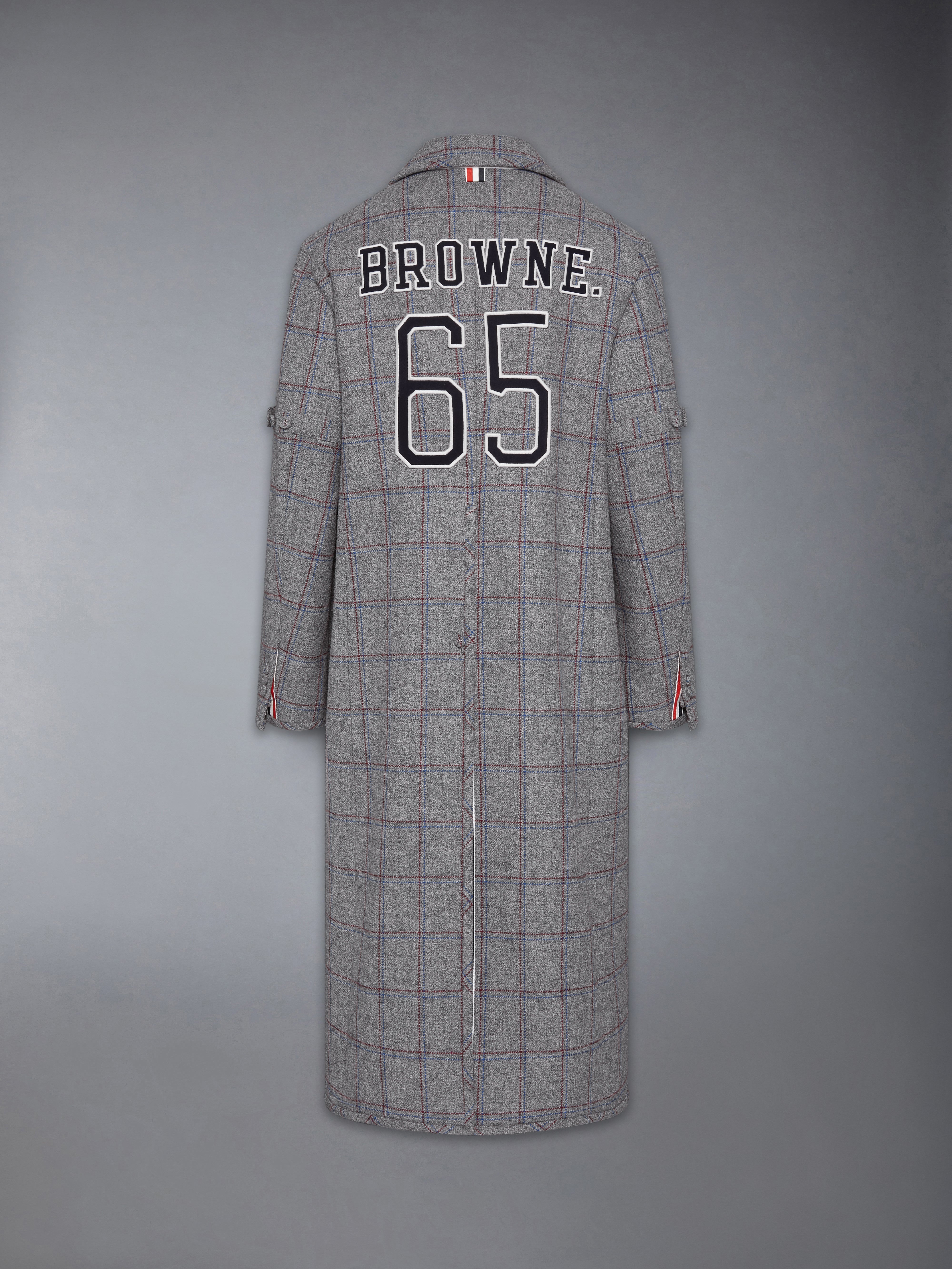 BROWNE 65 アームバンド付き バルカラーコート | Thom Browne