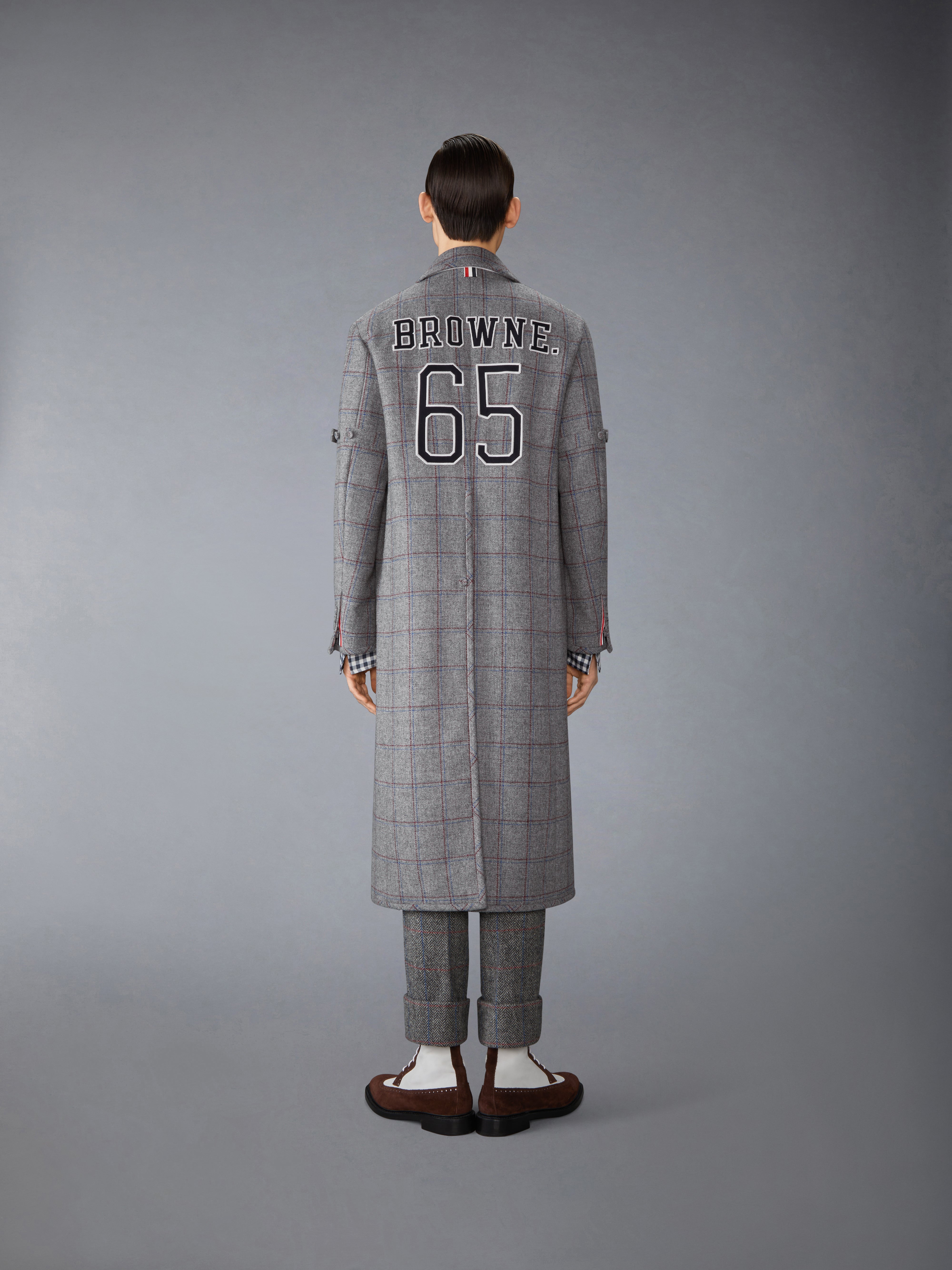 THOM BROWNE モッズコート グレー Browne 65 Armband Bal Collar Coat | Thom Browne