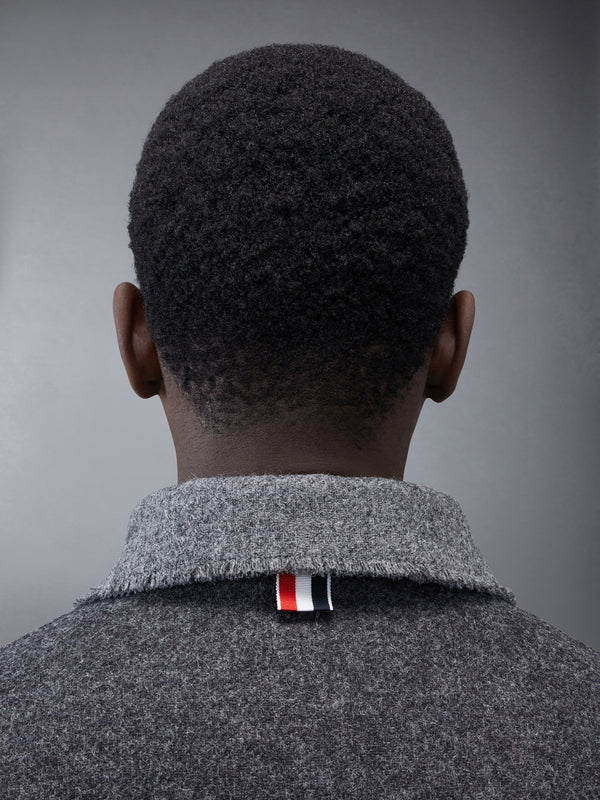 Fun-Mix Shetland Frayed Field Jacket - image 5