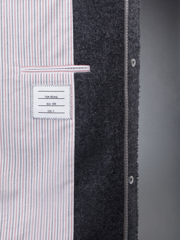 Fun-Mix Shetland Frayed Field Jacket - image 6