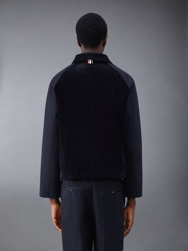 SELVEDGE DENIM CROPPED RELAXED FIELD JACKET - image 2