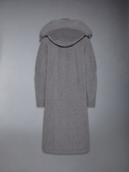 CASHMERE WATERPROOF HOODED PARKA