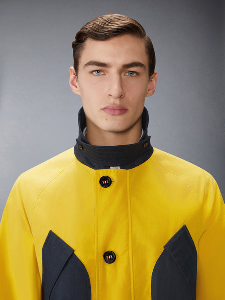 CROPPED SHAWL COLLAR FIELD JACKET