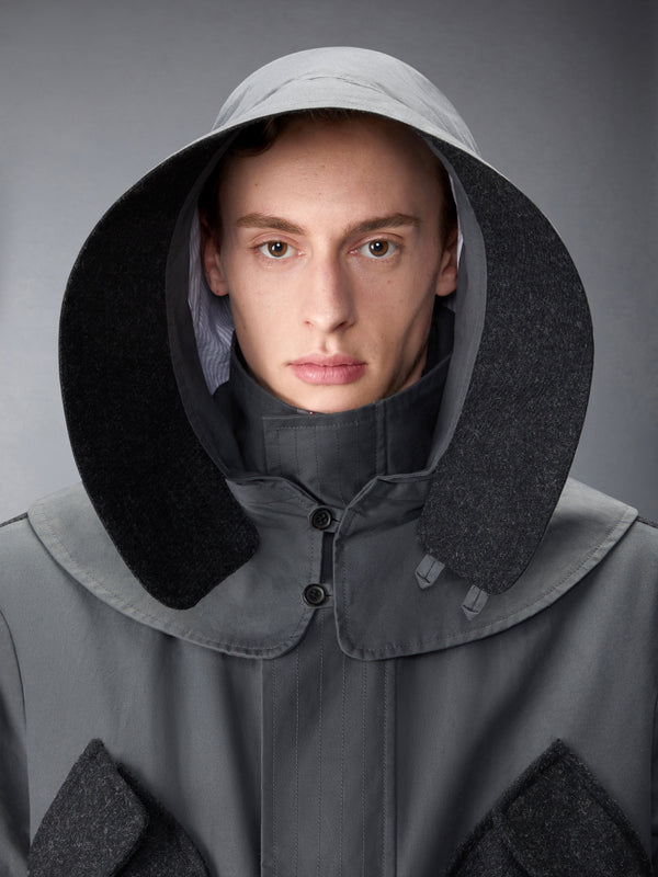 OILED CLOTH TAILORED PARKA - image 8