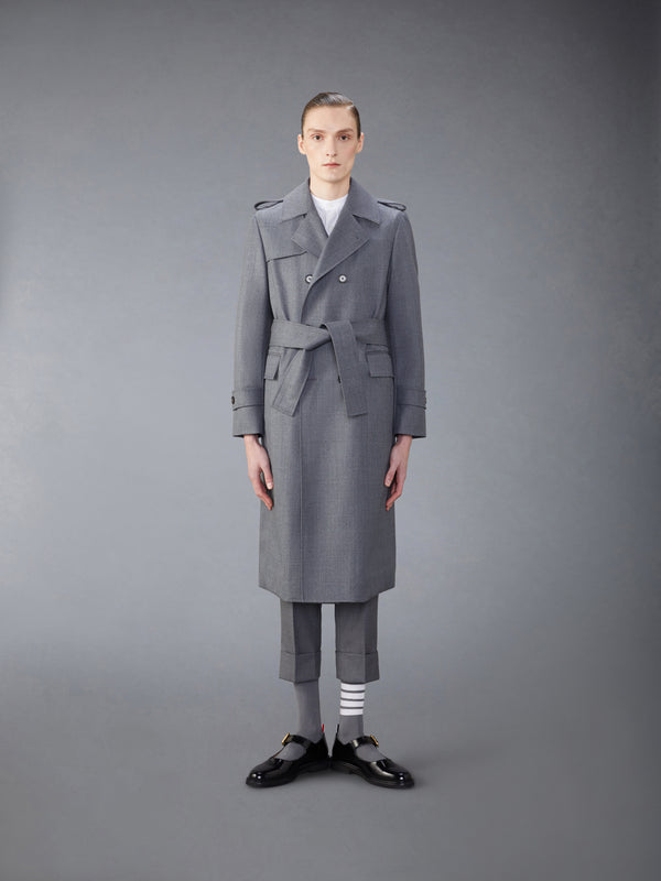WOOL TWILL UNCONSTRUCTED TRENCH COAT - featured image