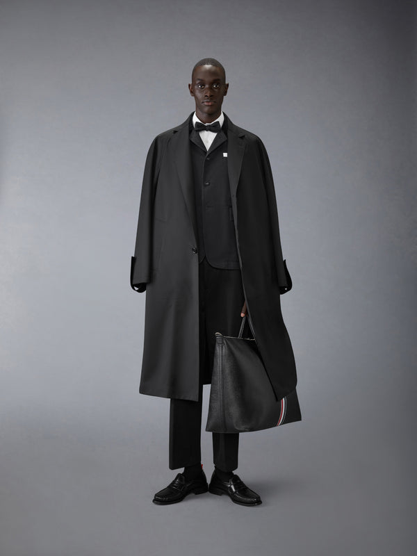 WOOL RAGLAN COAT - image 4