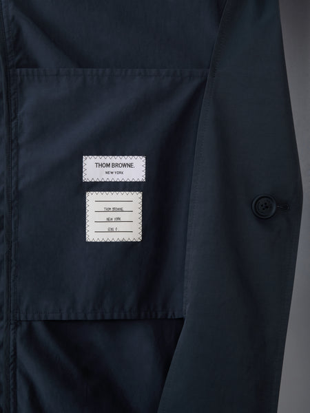 ポリテック コクーン ウィンド ブレーカー ネイビー