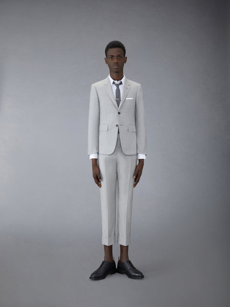 CLASSIC TWILL BACKSTRAP TROUSERS LT GREY