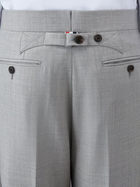 CLASSIC TWILL BACKSTRAP TROUSERS LT GREY