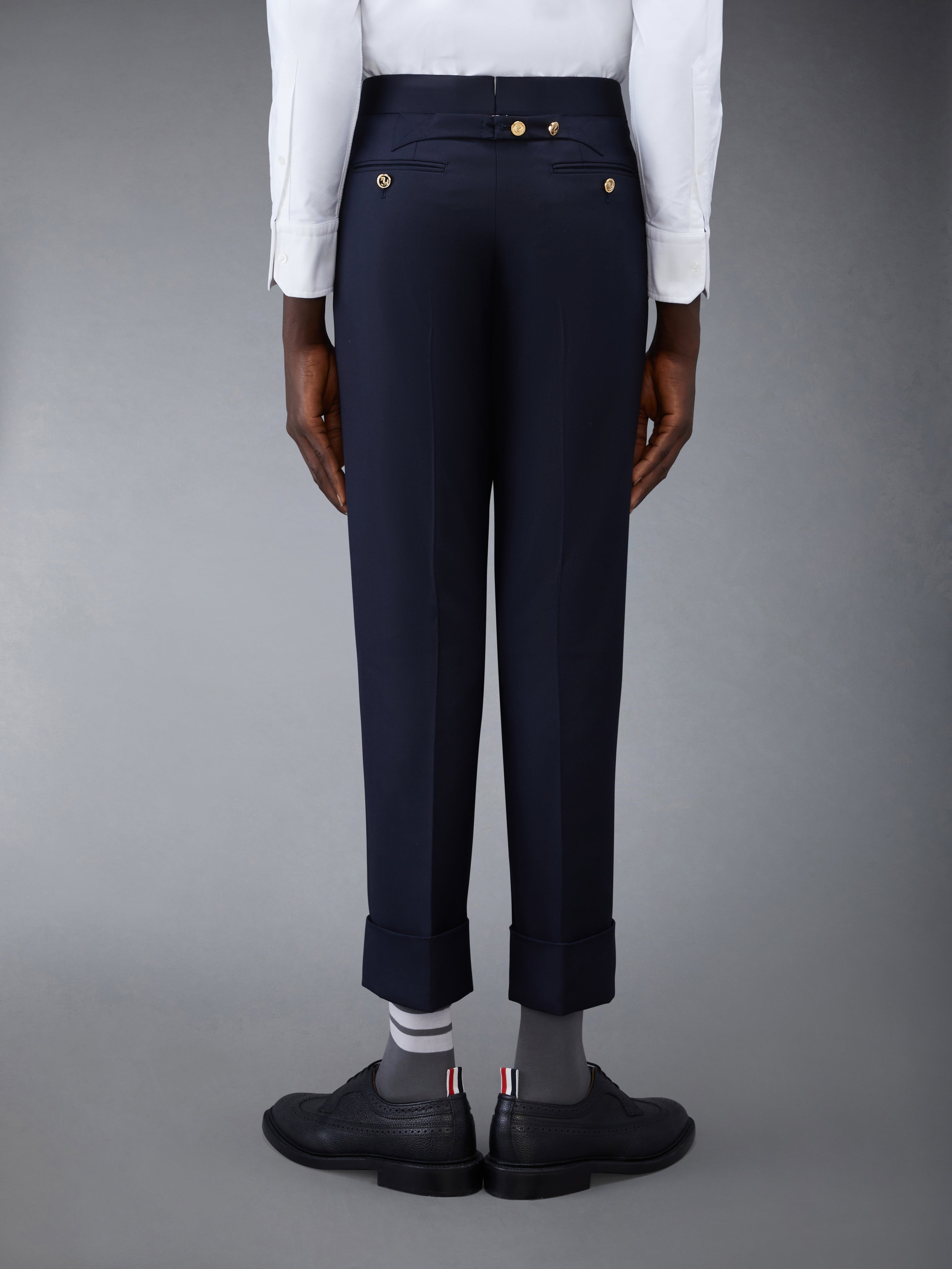 THOM BROWNE.NEW YORK スラックス THOM BROWNE NEW YORK スラックスパンツ