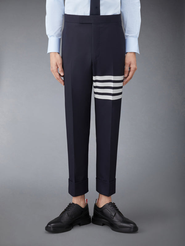 PLAIN WEAVE 4-BAR TROUSERS - featured image
