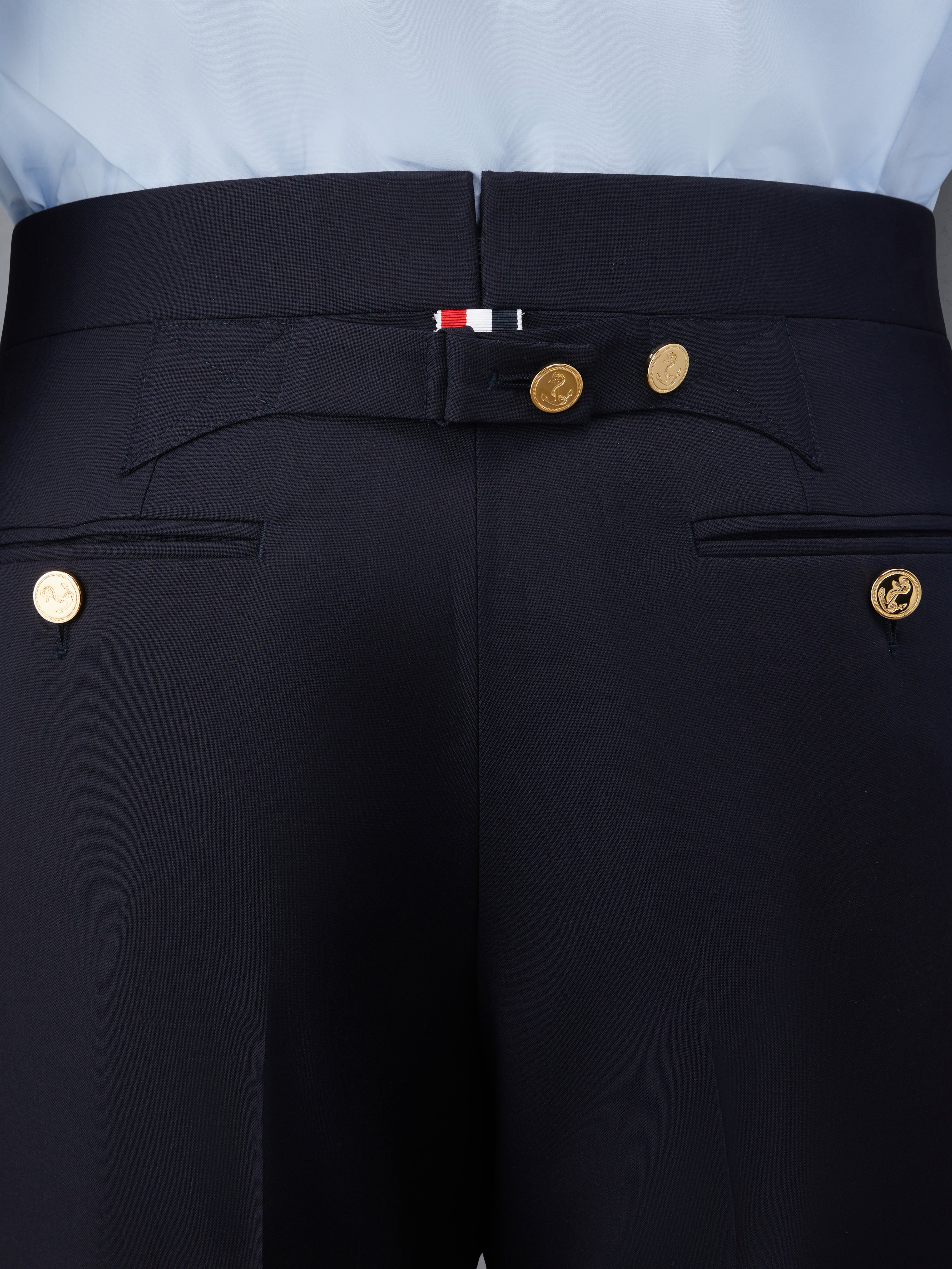 Thom Browne｜SLACKS (MTC001A 06146 415) Plain Weave 4 Bar Trousers | Thom Browne