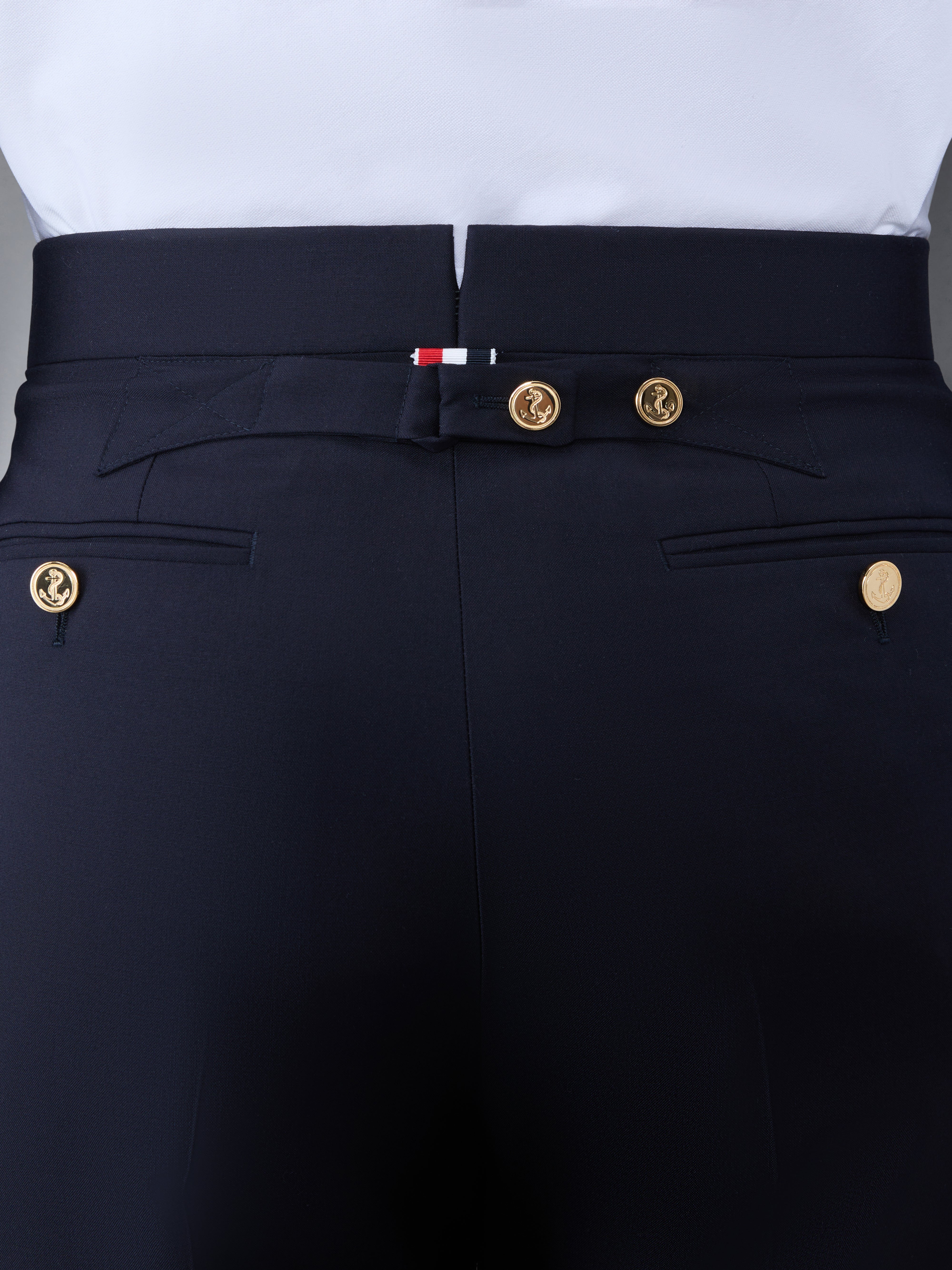 Plain Weave 4 Bar Trousers | Thom Browne