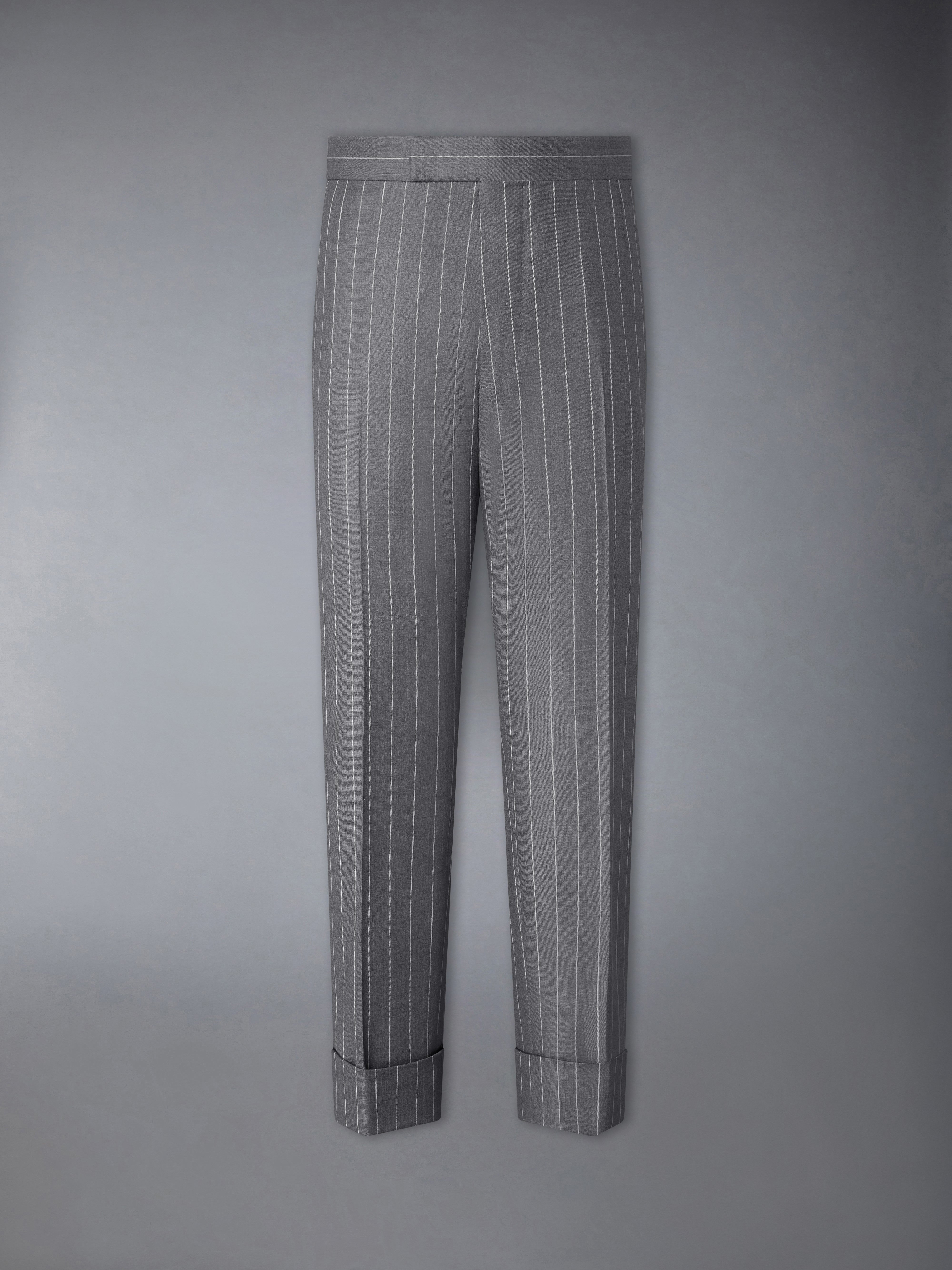 Chalk Stripe Trouser | Thom Browne