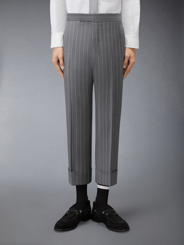 CHALK STRIPE TROUSER - image 1