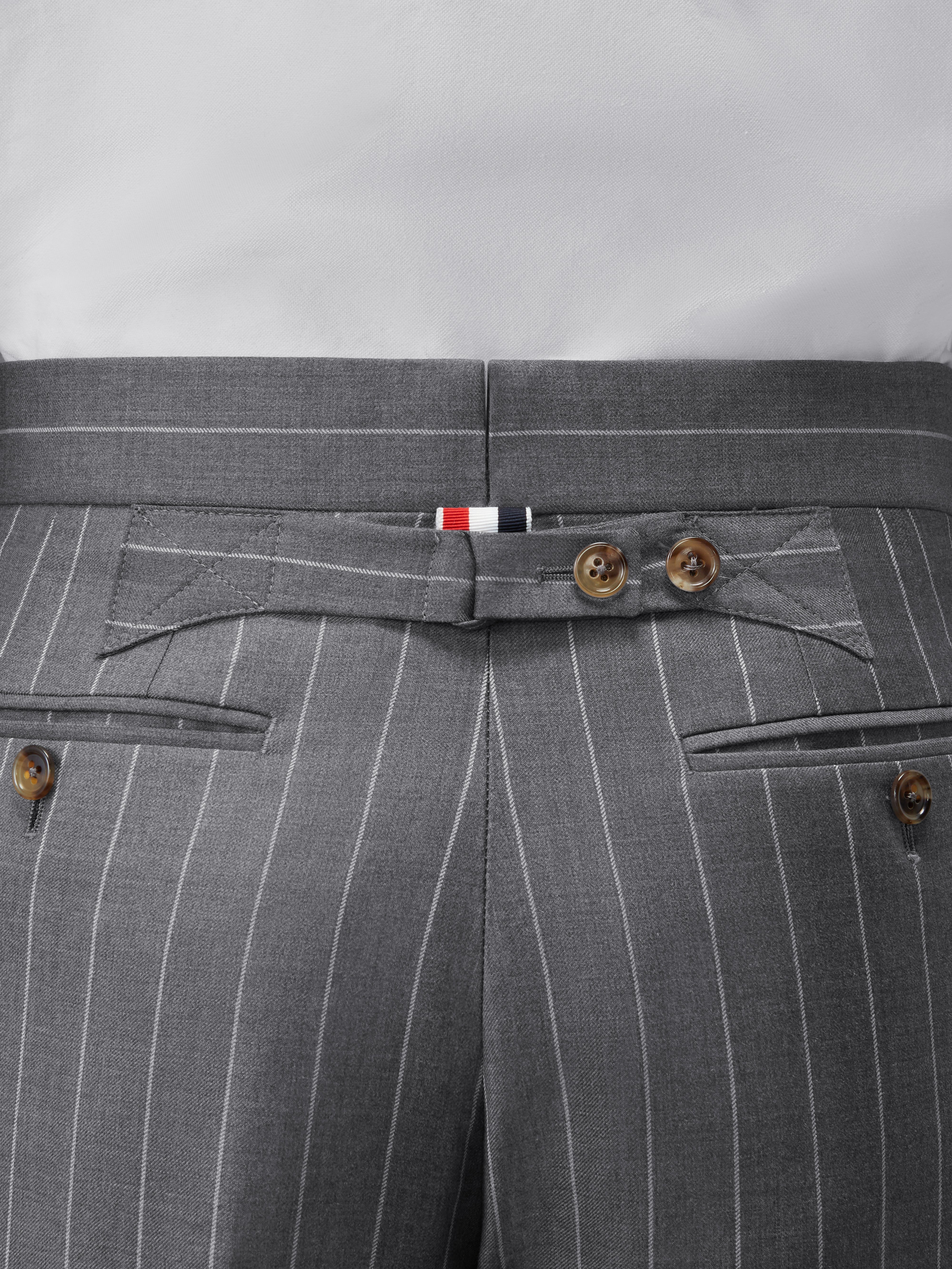 Chalk Stripe Trouser | Thom Browne