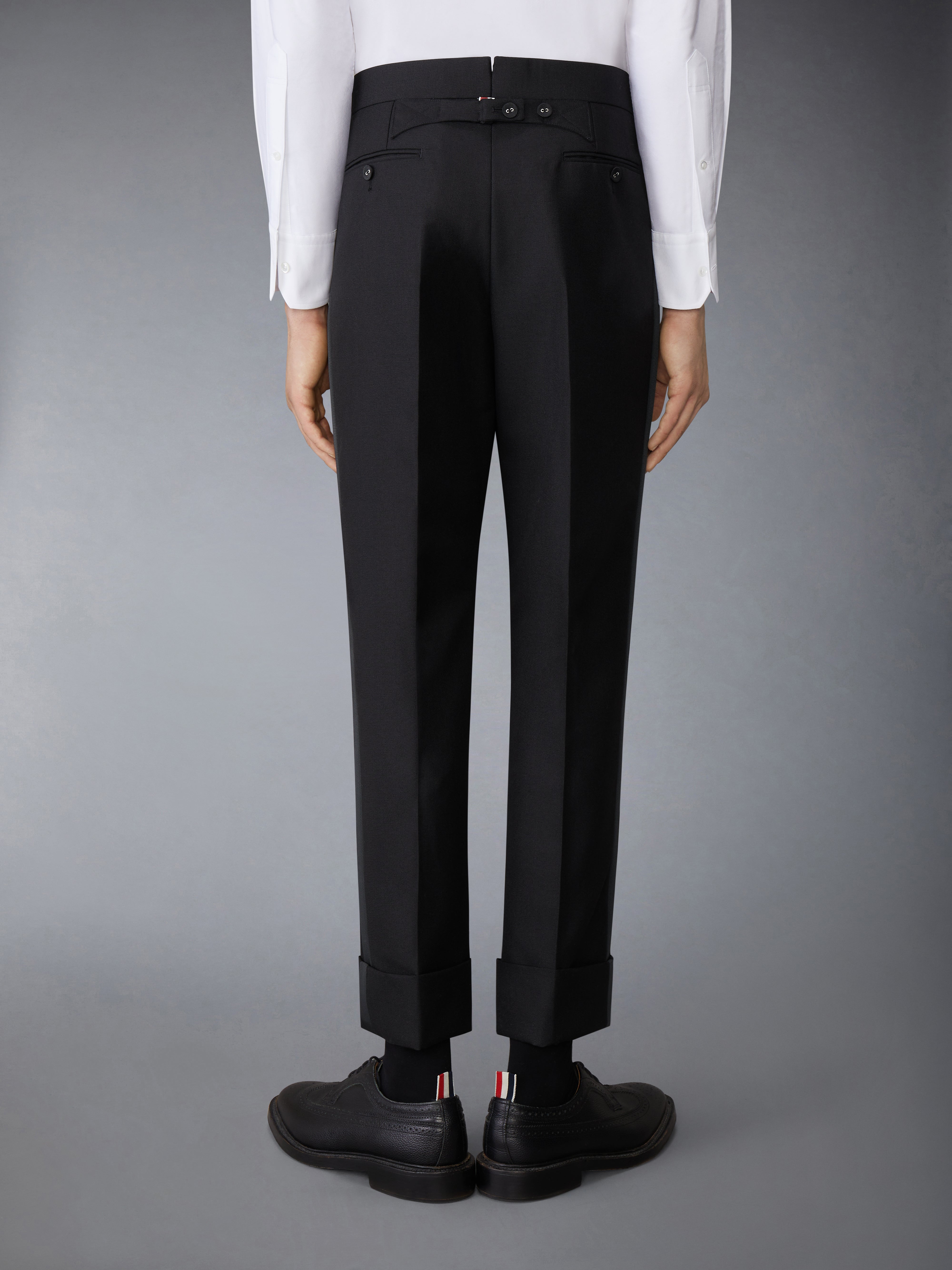 Wool Mohair Trouser | Thom Browne