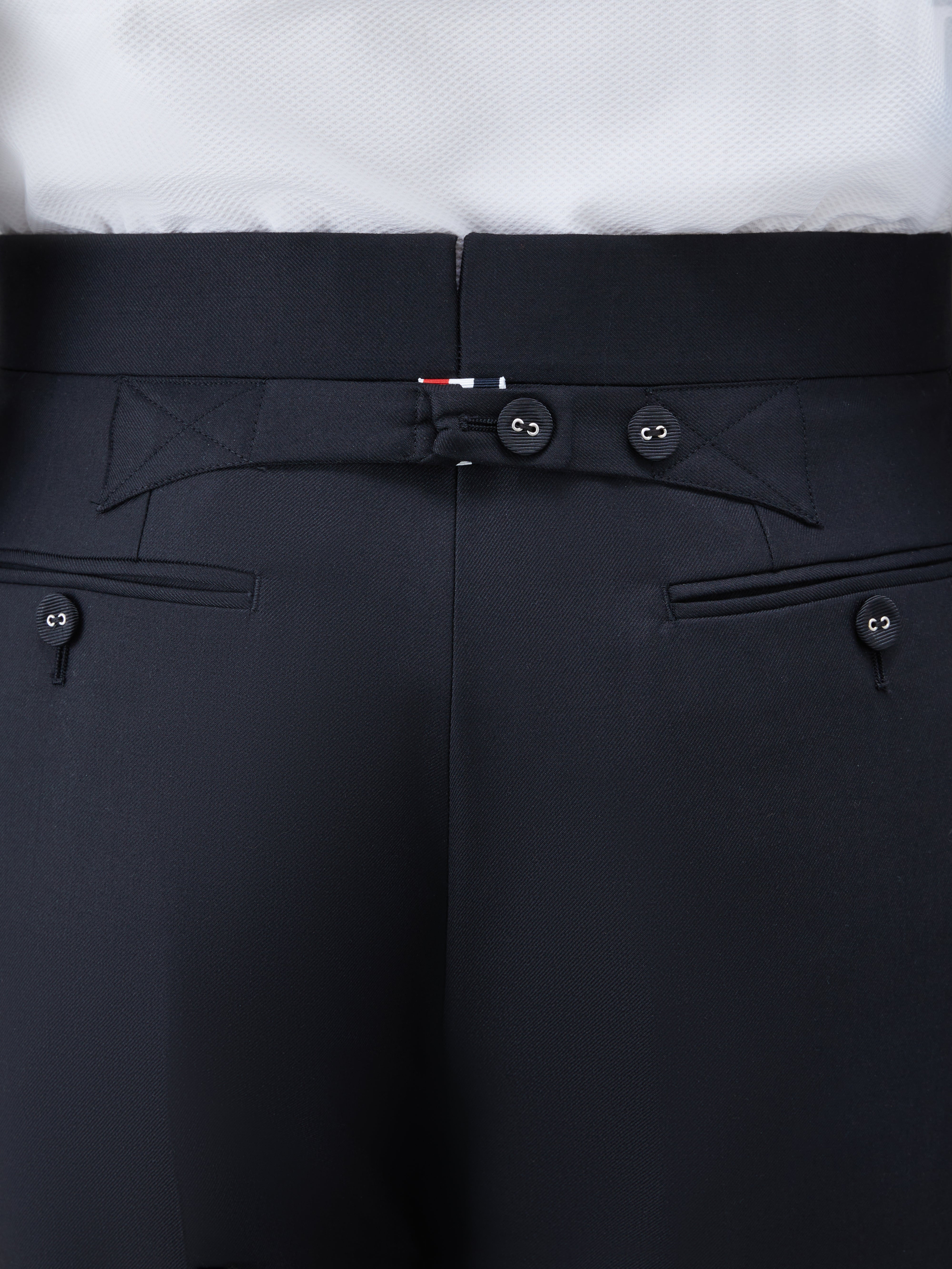 Twill Classic Backstrap Trousers | Thom Browne
