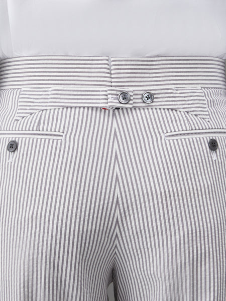 CLASSIC SEERSUCKER BACKSTRAP TROUSER