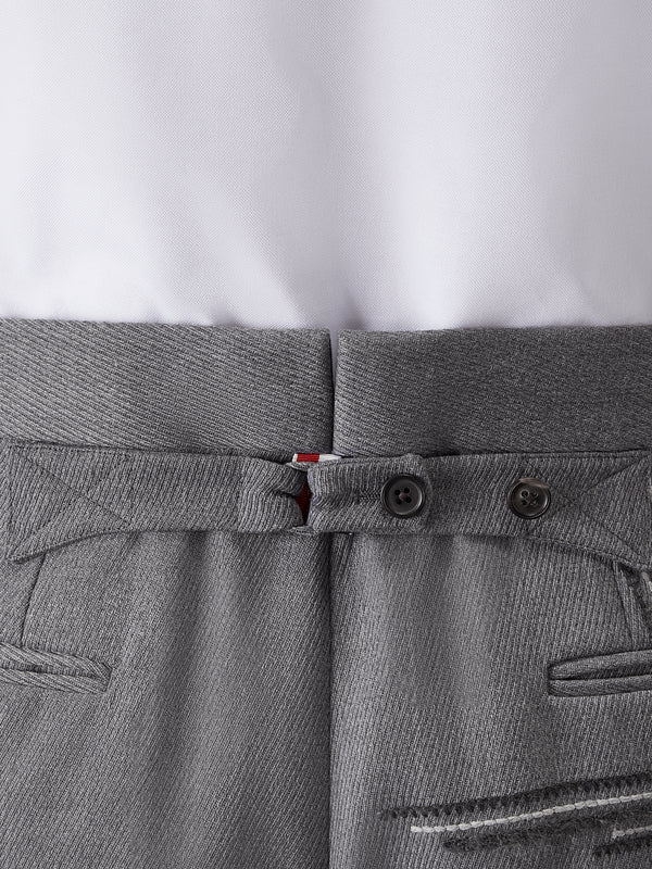 LOW RISE WOOL SCHOOL UNIFORM TROUSER - image 3