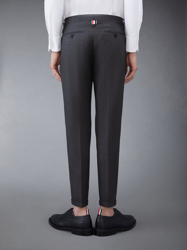 TWILL LOW RISE TROUSERS - image 2