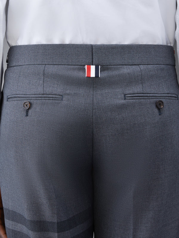 STEP TWILL SCHOOL UNIFORM 4-BAR LOW RISE SKINNY TROUSERS - image 4