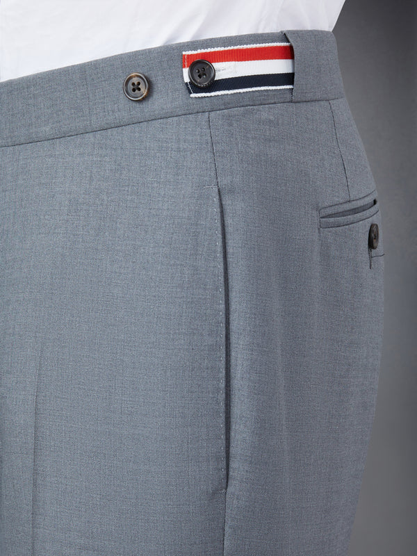 PLAIN WEAVE 4-BAR LOW RISE TROUSERS - image 5