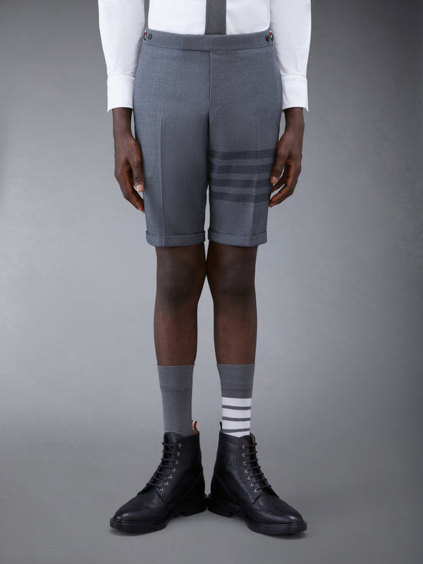 STEP TWILL SCHOOL UNIFORM 4-BAR LOW RISE SHORTS - featured image