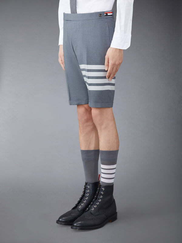 PLAIN WEAVE 4-BAR LOW RISE SHORTS - image 2