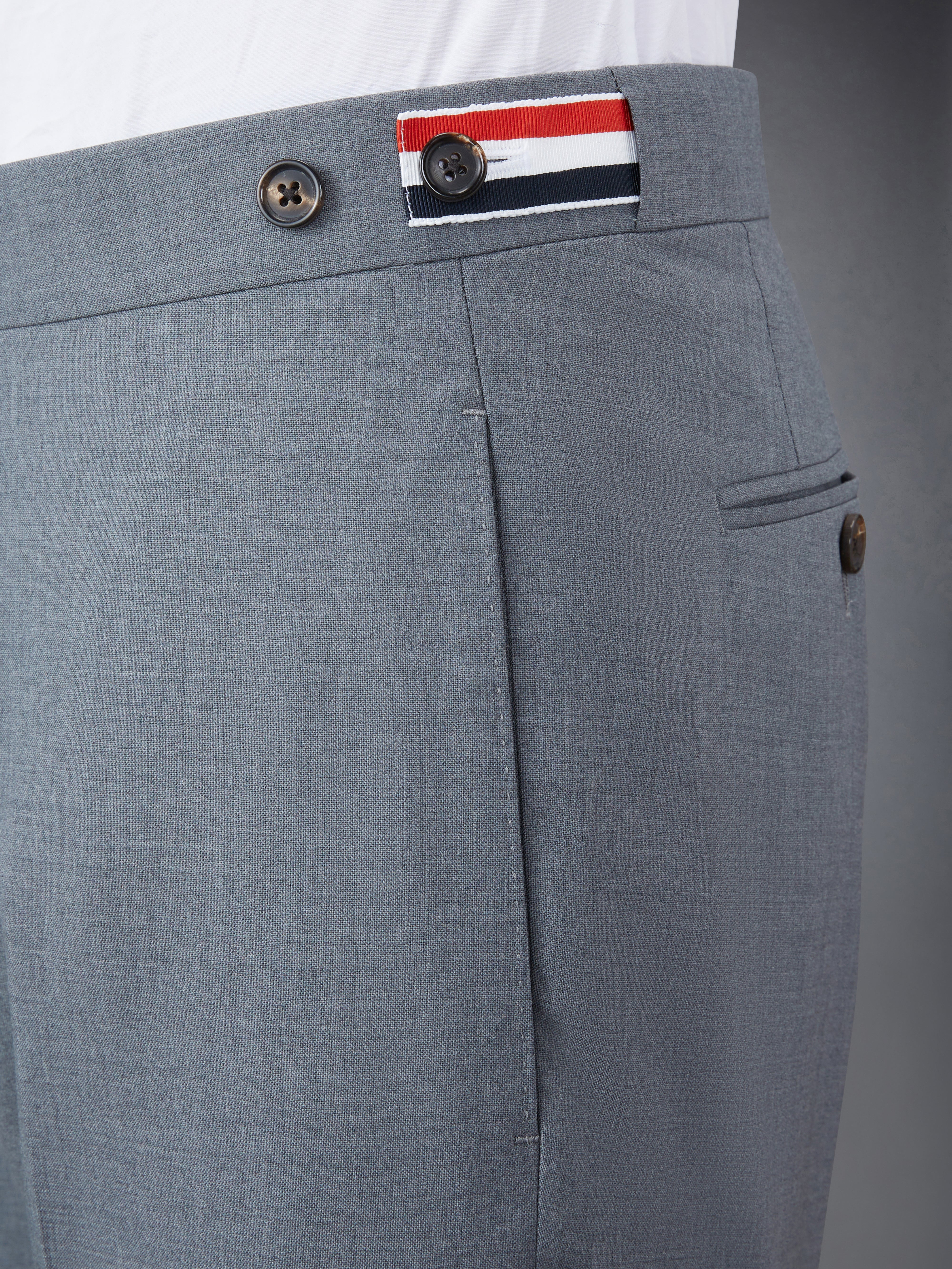 Plain Weave 4-Bar Low Rise Shorts | Thom Browne