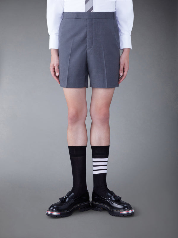 TWILL LOW RISE SACK MINI SHORT - featured image