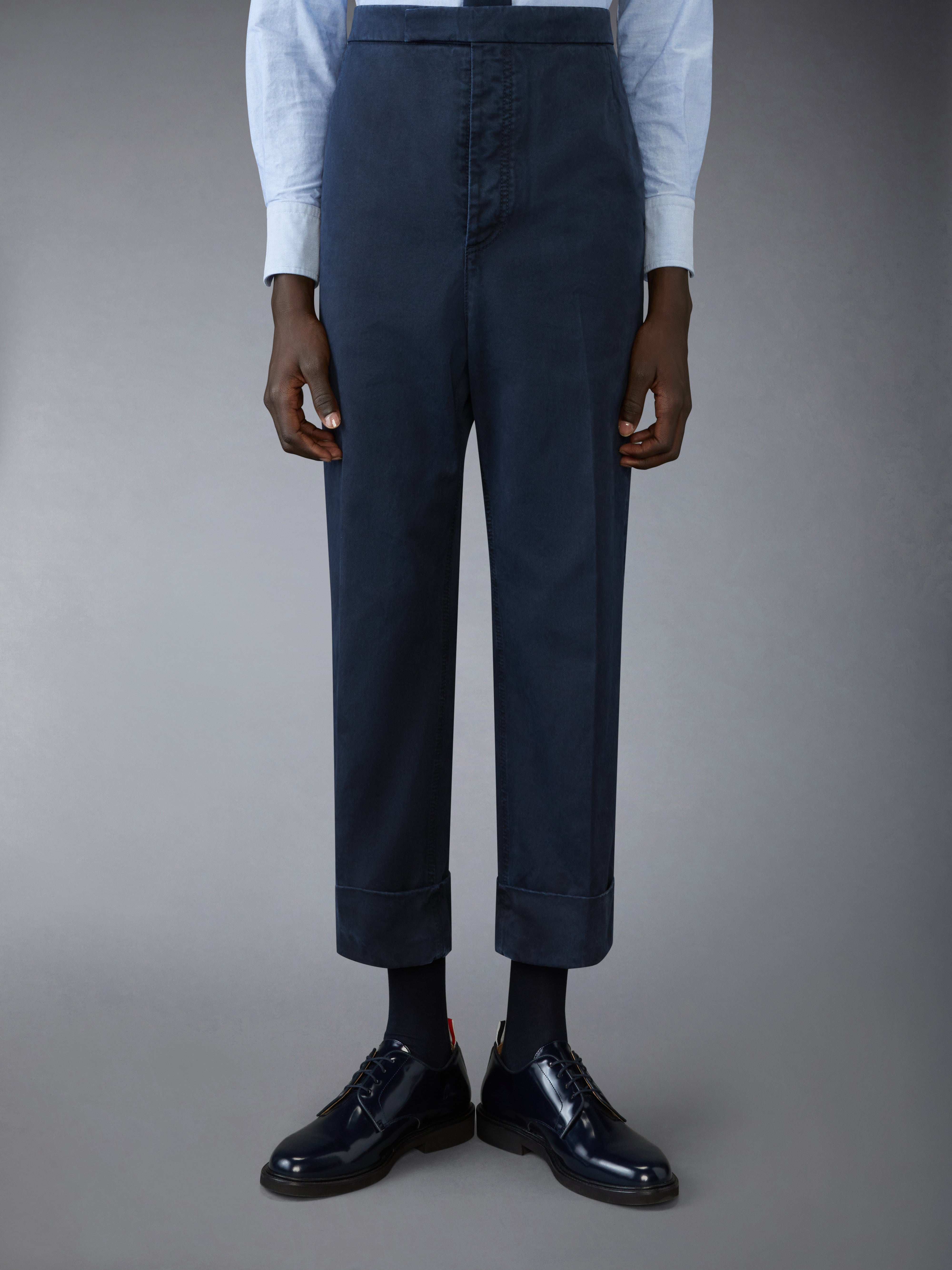 楽天市場】THOM BROWNE トムブラウン パンツ グレー ホワイト