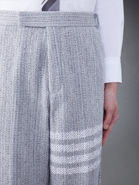 ツイード フレイ 4BAR サック トラウザー ミディアム グレー