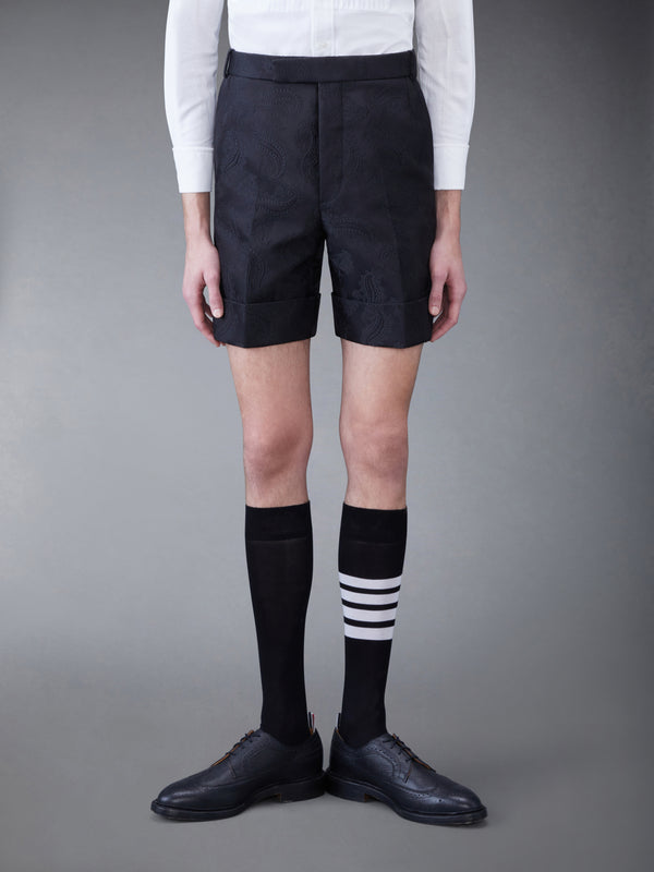 Paisley Jacquard Sack Beltloop Short - featured image