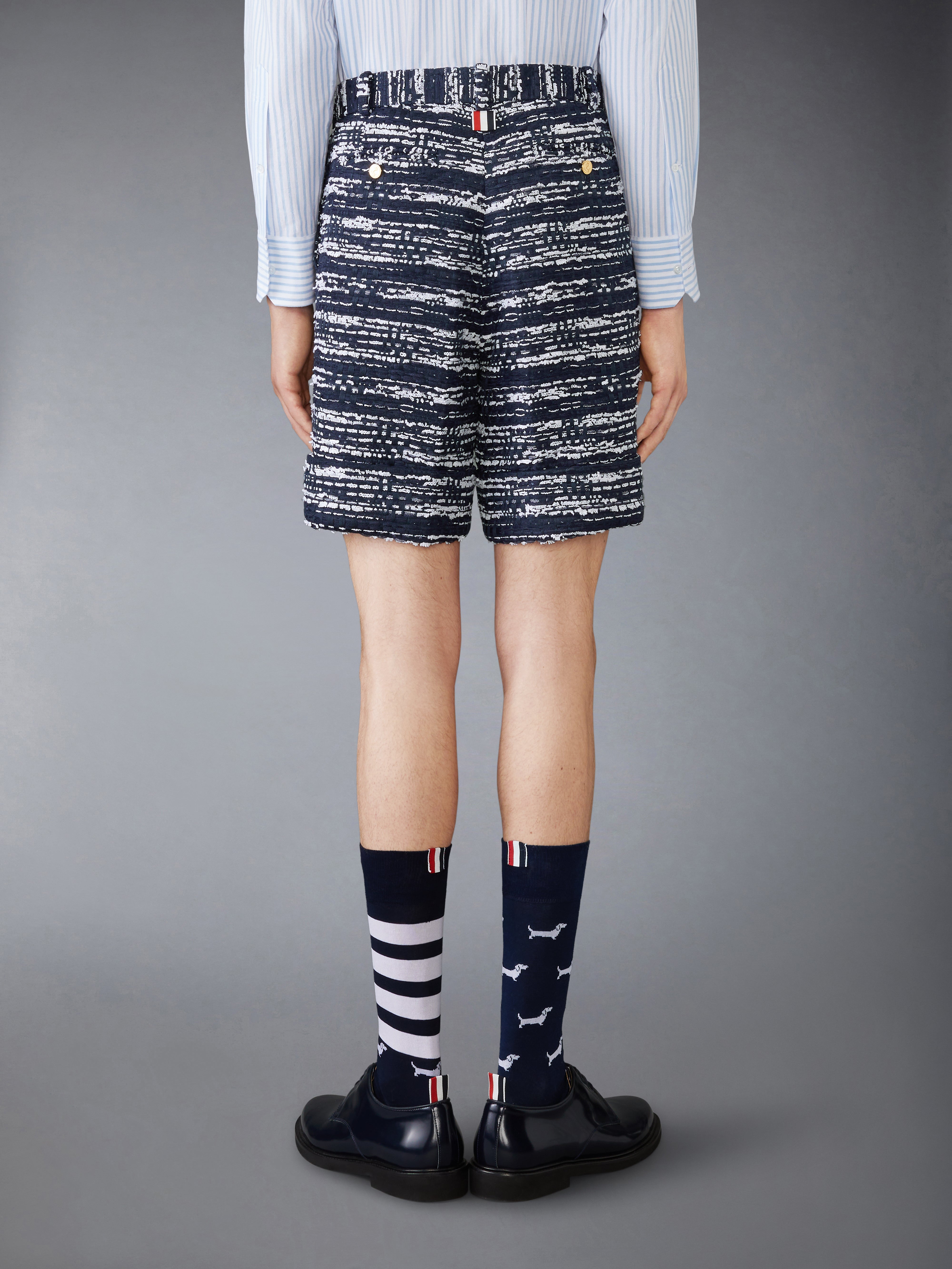 ショートパンツ THOM BROWNE Shorts Thom Browne Cotton bermuda shorts striped detail | The