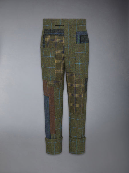 HUNTING TWEED BACKSTRAP TROUSER
