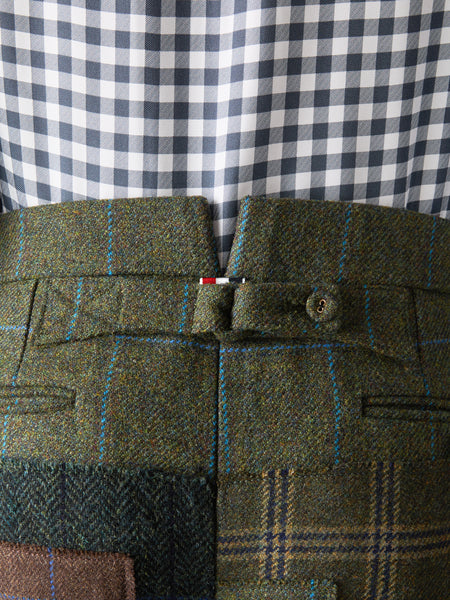 HUNTING TWEED BACKSTRAP TROUSER