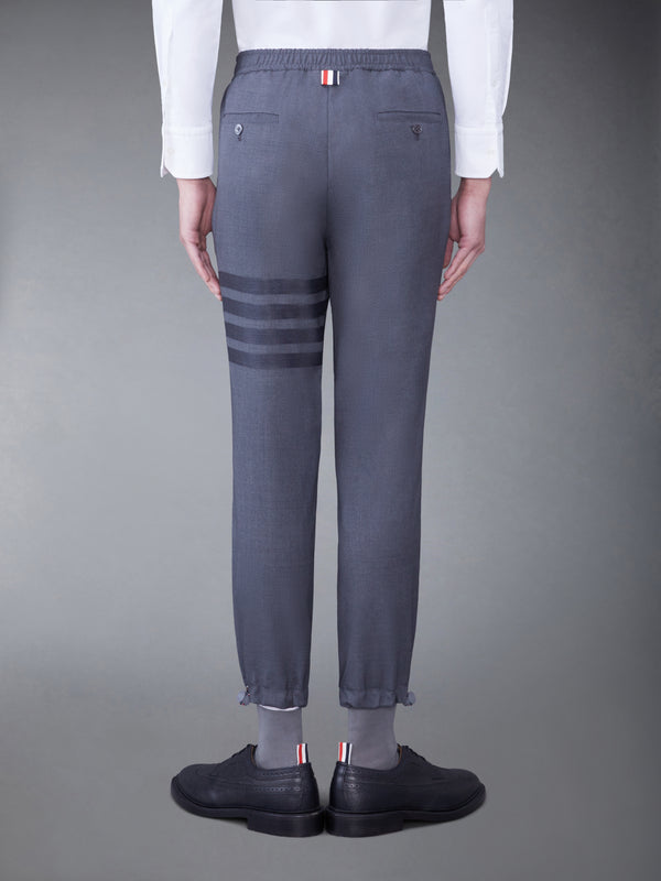 PLAIN WEAVE 4-BAR TRACK TROUSER - image 3