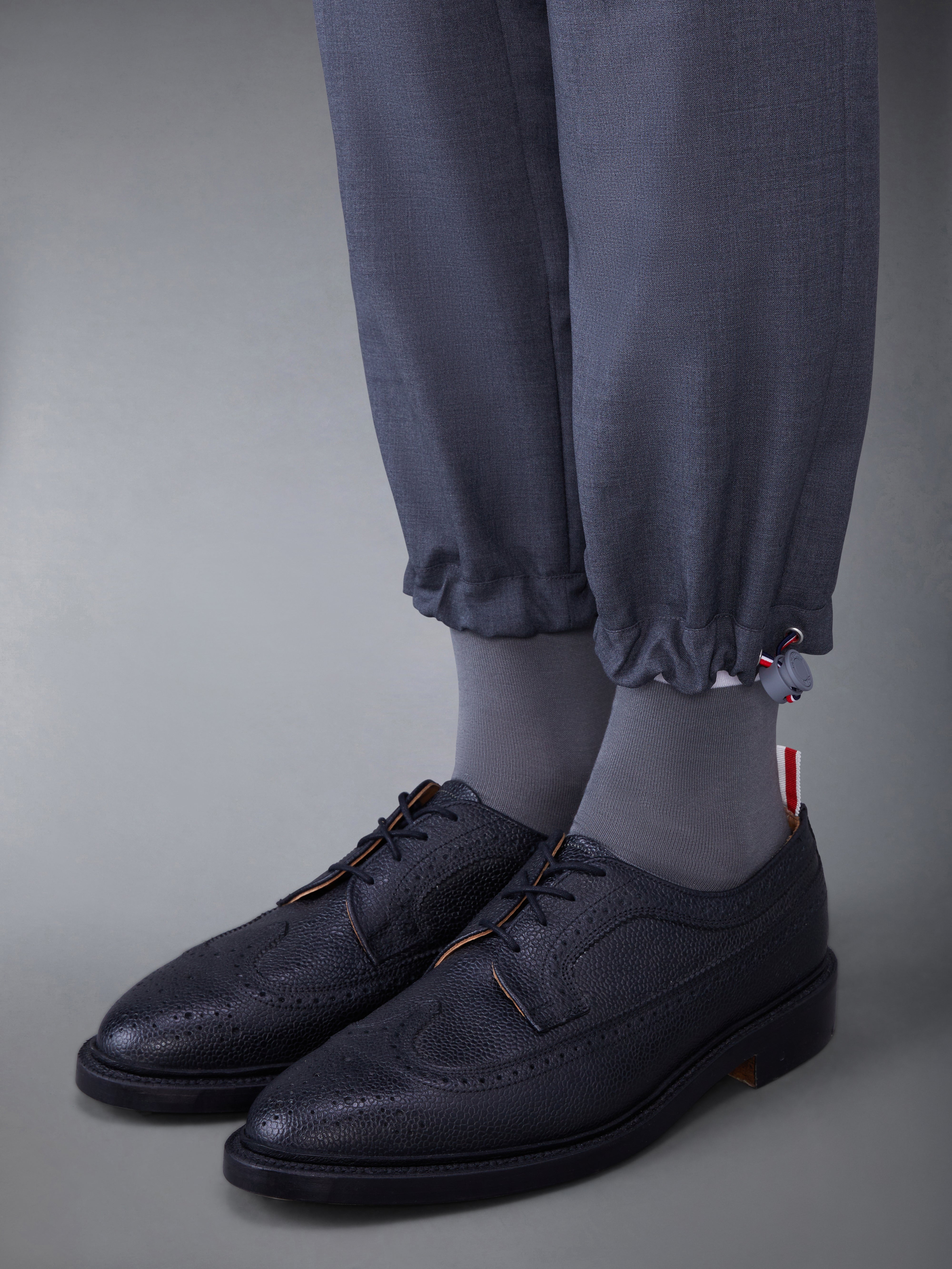 PLAIN WEAVE 4-BAR TRACK TROUSER | Thom Browne