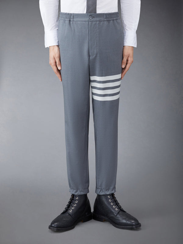 PLAIN WEAVE 4-BAR TRACK TROUSER - featured image